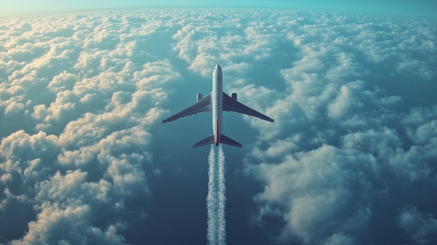 Free Airplane above clouds Image - Airplane, Clouds, Sky | Download at ...