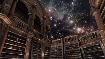 Free Cosmic Library Dreams Image - Library, Cosmic, Stars | Download at ...
