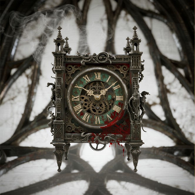 Goatse Clock Free Gothic Time Keeper Image - Clock, Gothic, Timepiece | Download at ...