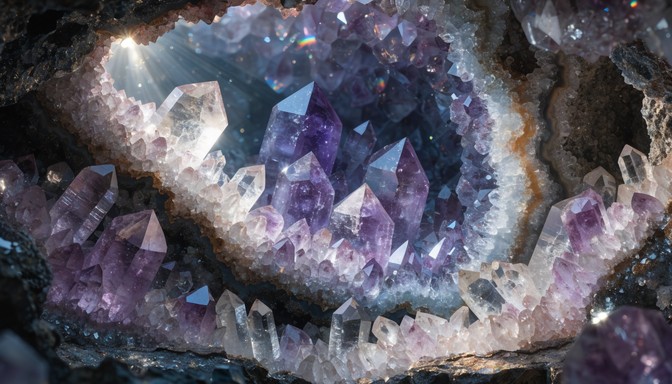 Free Exploring Ancient Geodes Image - Amethyst, Geode, Exploration ...