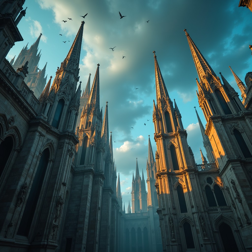 Free Majestic Gothic Spires Image - Gothic, Cathedral, Spires ...