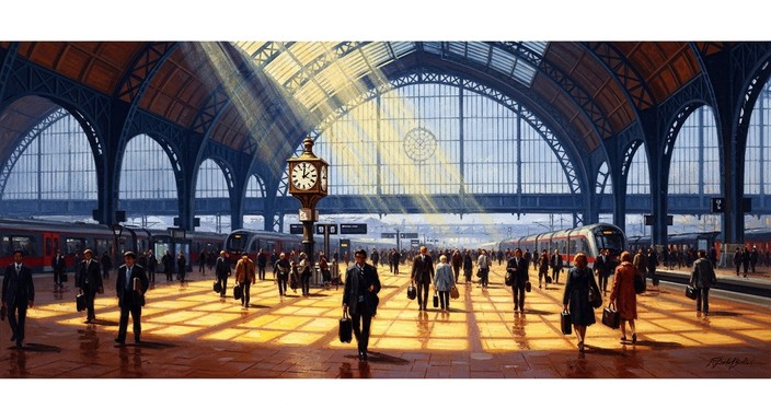 Free Grand Railway Station Image - Station, Railway, Train | Download ...