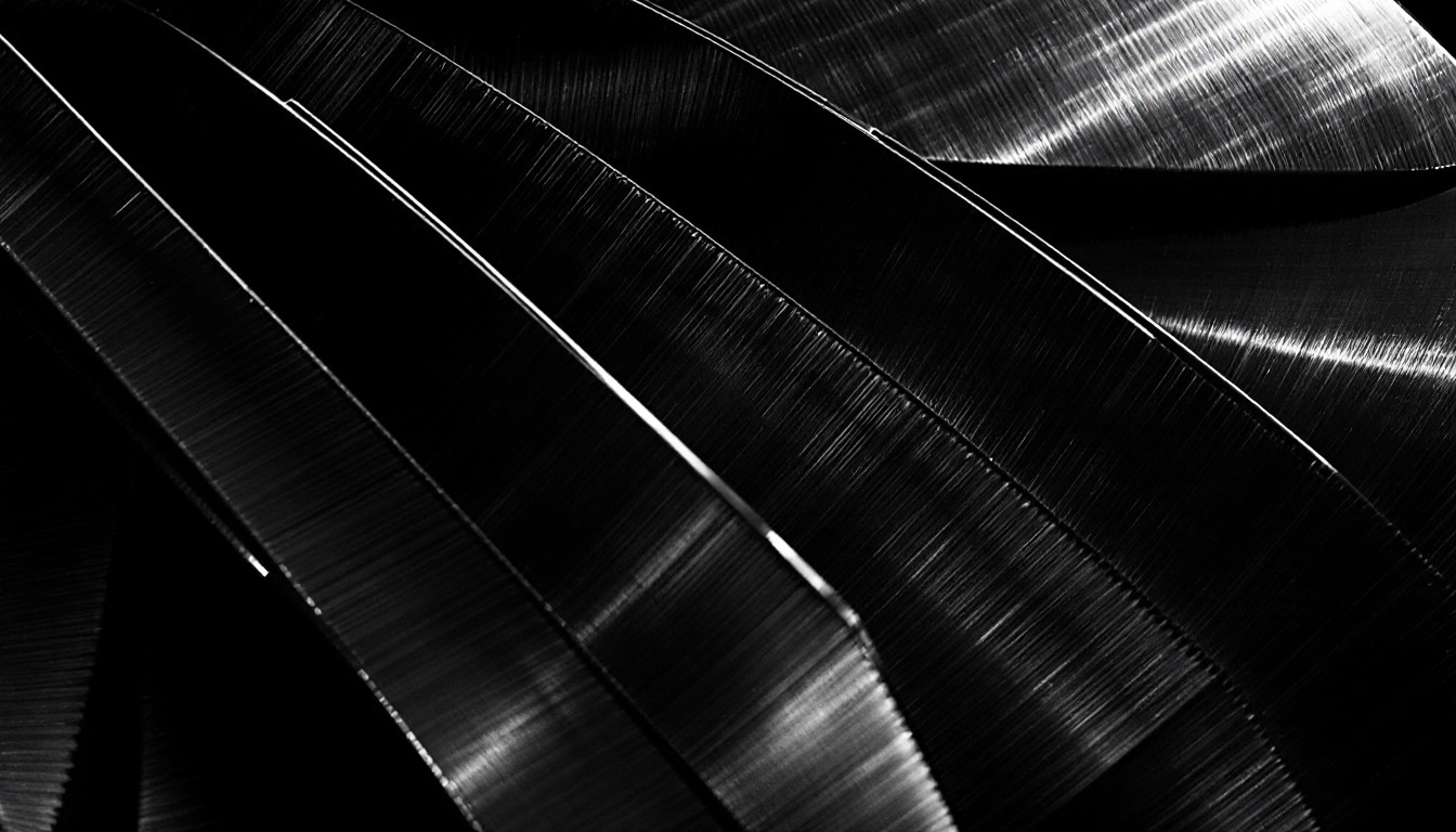 Free Metallic Blade Symphony Image - Minimal, Industrial, Geometric ...