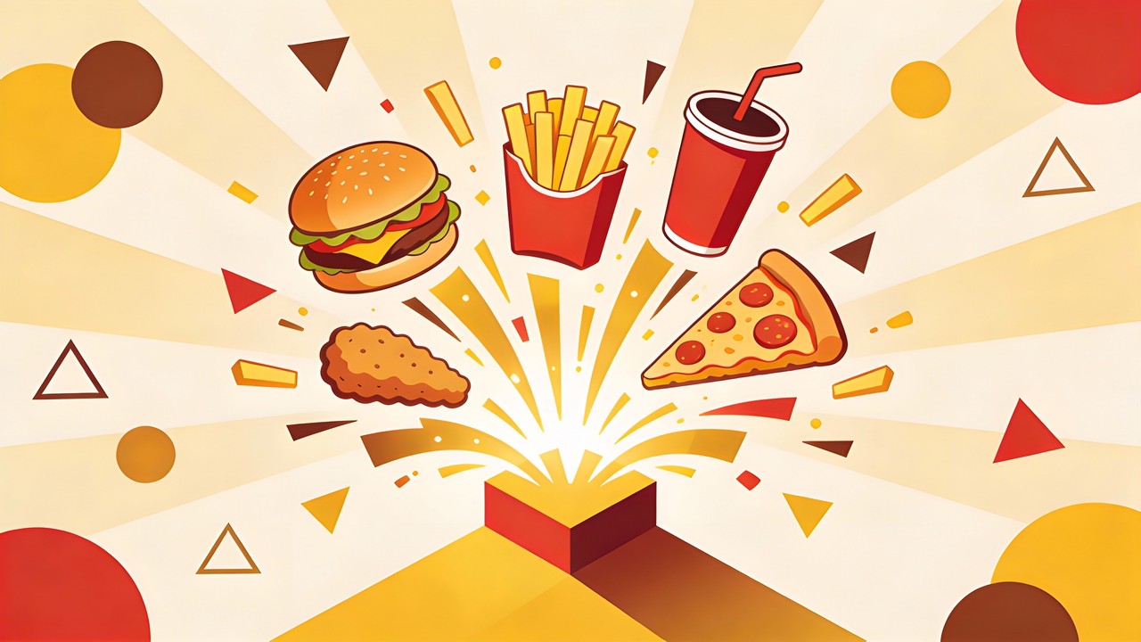 Free Fast Food Explosion Image - Fastfood, Burger, Pizza | Download at ...