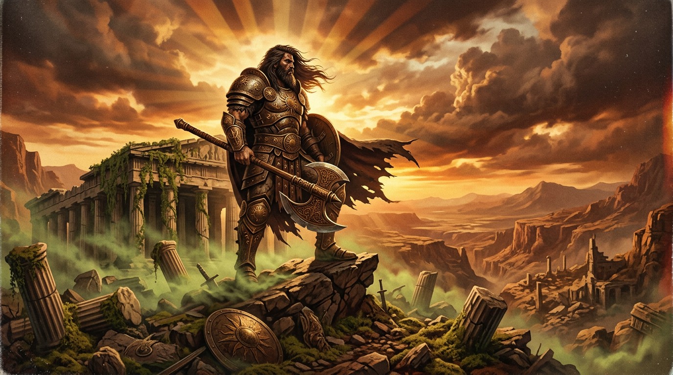 Free Sunset Battle God Image - Warrior, God, Mythology | Download at ...