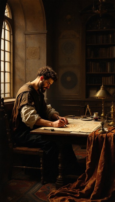 Scientists Workspace Renaissance Free Renaissance Scholar Designing Image - Renaissance, Scholar ...