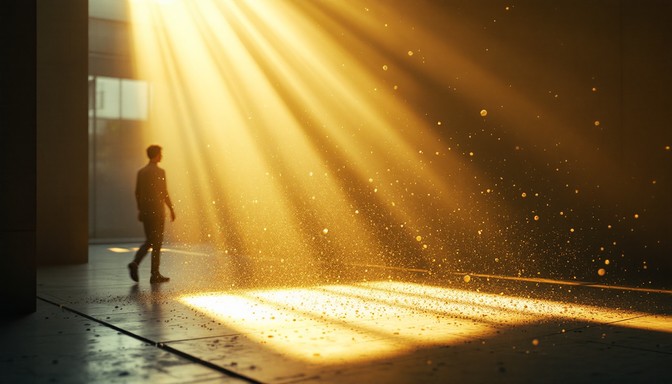 Dramatic Random Images Free Illuminated Dust Dance Image | Download at StockCake