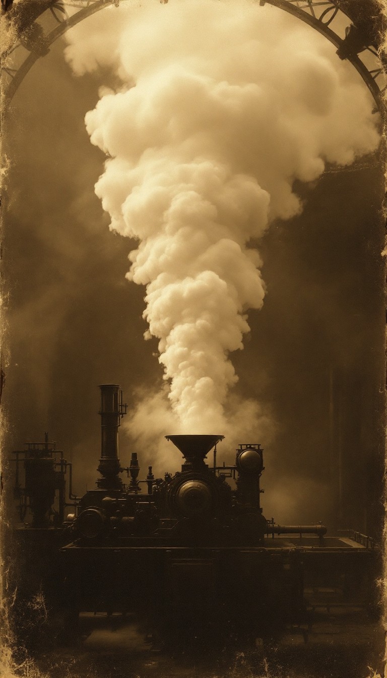Free Supernatural Steam Engine Image - Steam, Vintage, Sepia | Download ...