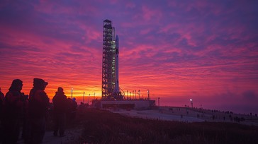 Free Rocket Sunset Launch Image - Rocket, Sunset, Launch | Download at ...