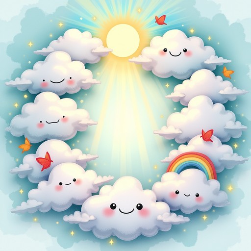 Free Dreamy Sky Friends Image - Clouds, Sunset, Whimsical | Download at ...