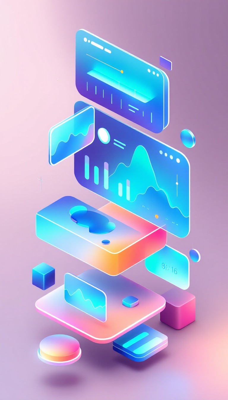 Free Floating Dashboard Layers Image - Dashboard, Minimal, Geometric ...