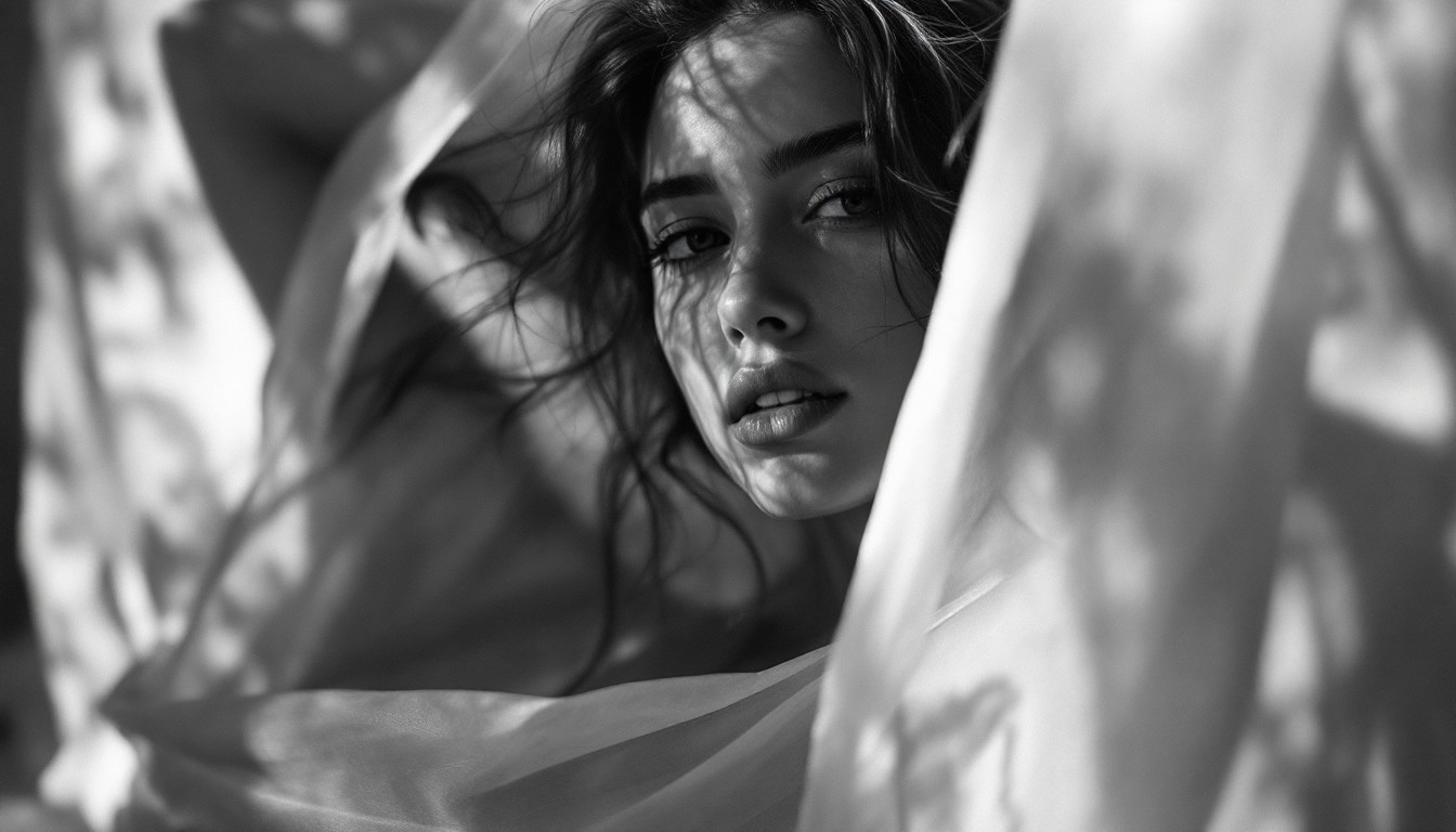 Through Shadow Free Light Through Shadow Image - Monochrome, Portrait, Ethereal ...
