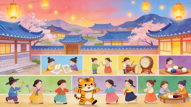 Free Korean Village Festival Image - Korean, Village, Children ...