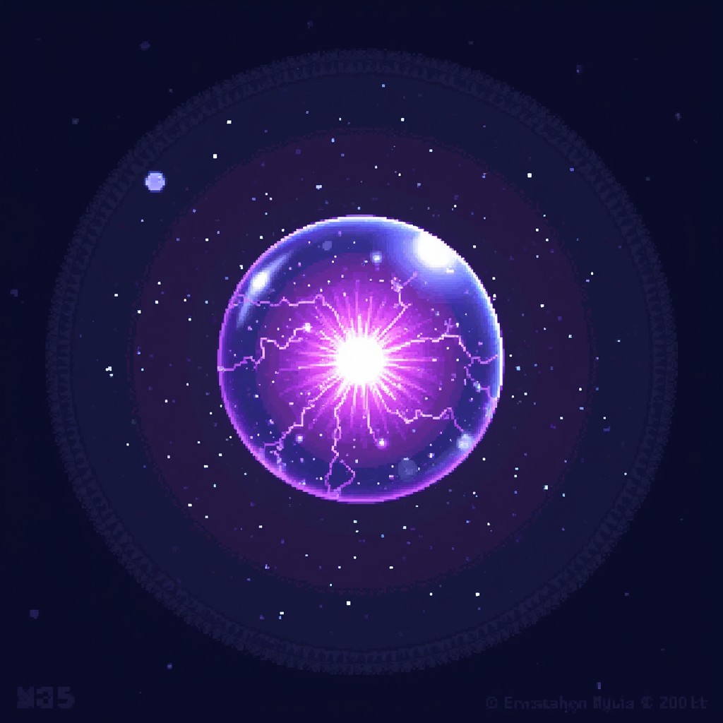 Free Mystical Pixel Orb Image - Magical, Orb, Purple | Download at ...