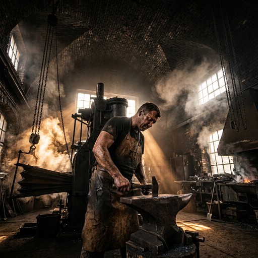 Free Blacksmith At Work Image - Blacksmith, Forge, Industrial ...