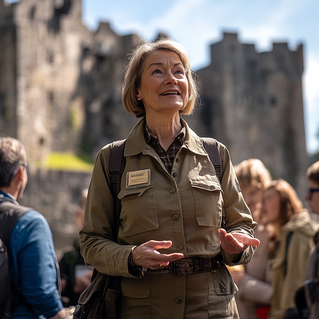 Free Tour Guide Explaining Image - Tour, Guide, Castle | Download at ...