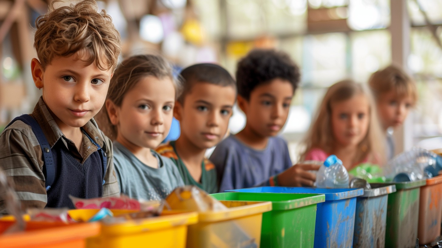 Free Children Recycling Together Image - Children, Recycling, Teamwork ...