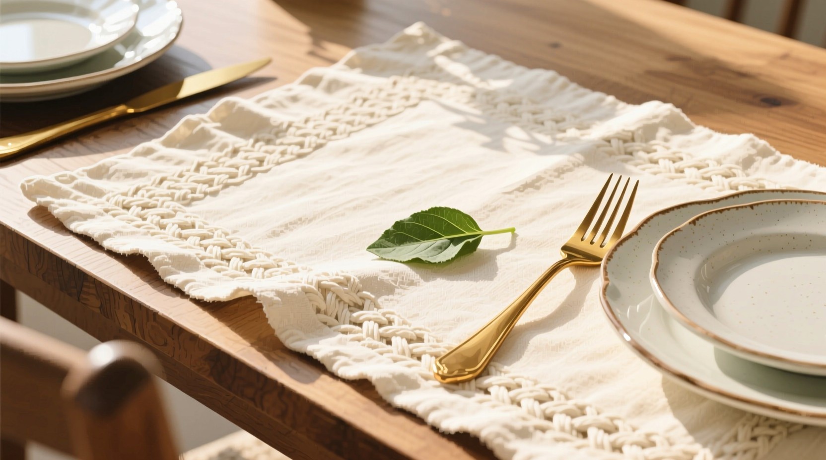 Free Elegant Linen Setting Image - Linen, Placemat, Cream | Download at ...