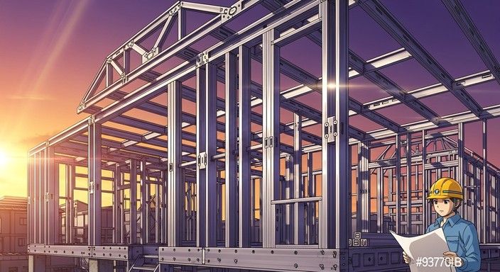 Free Steel Frame Sunset Image - Anime, Manga, Construction | Download ...