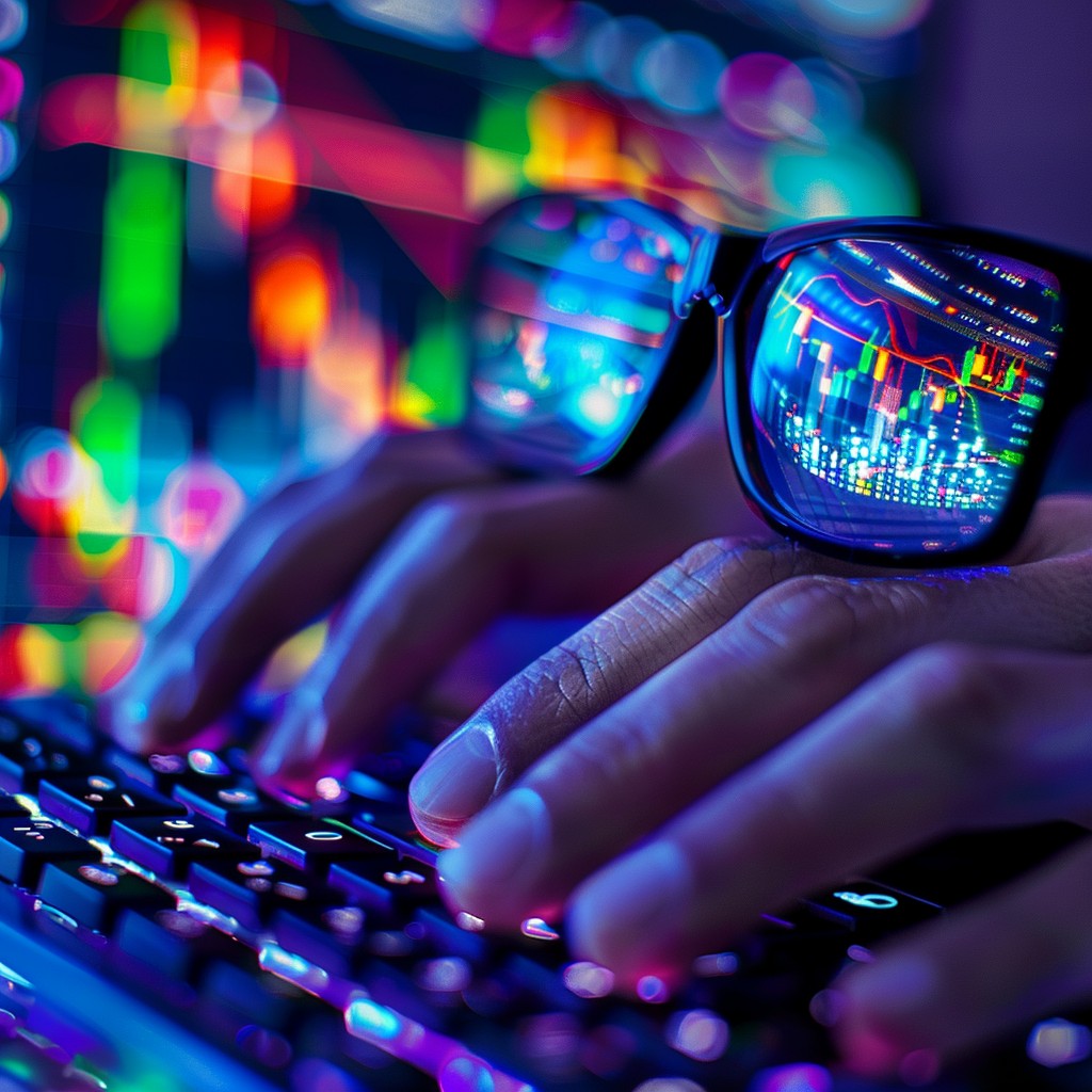 Refliction Tech Free Tech Market Reflection Image - Technology, Trading, Stock Market ...