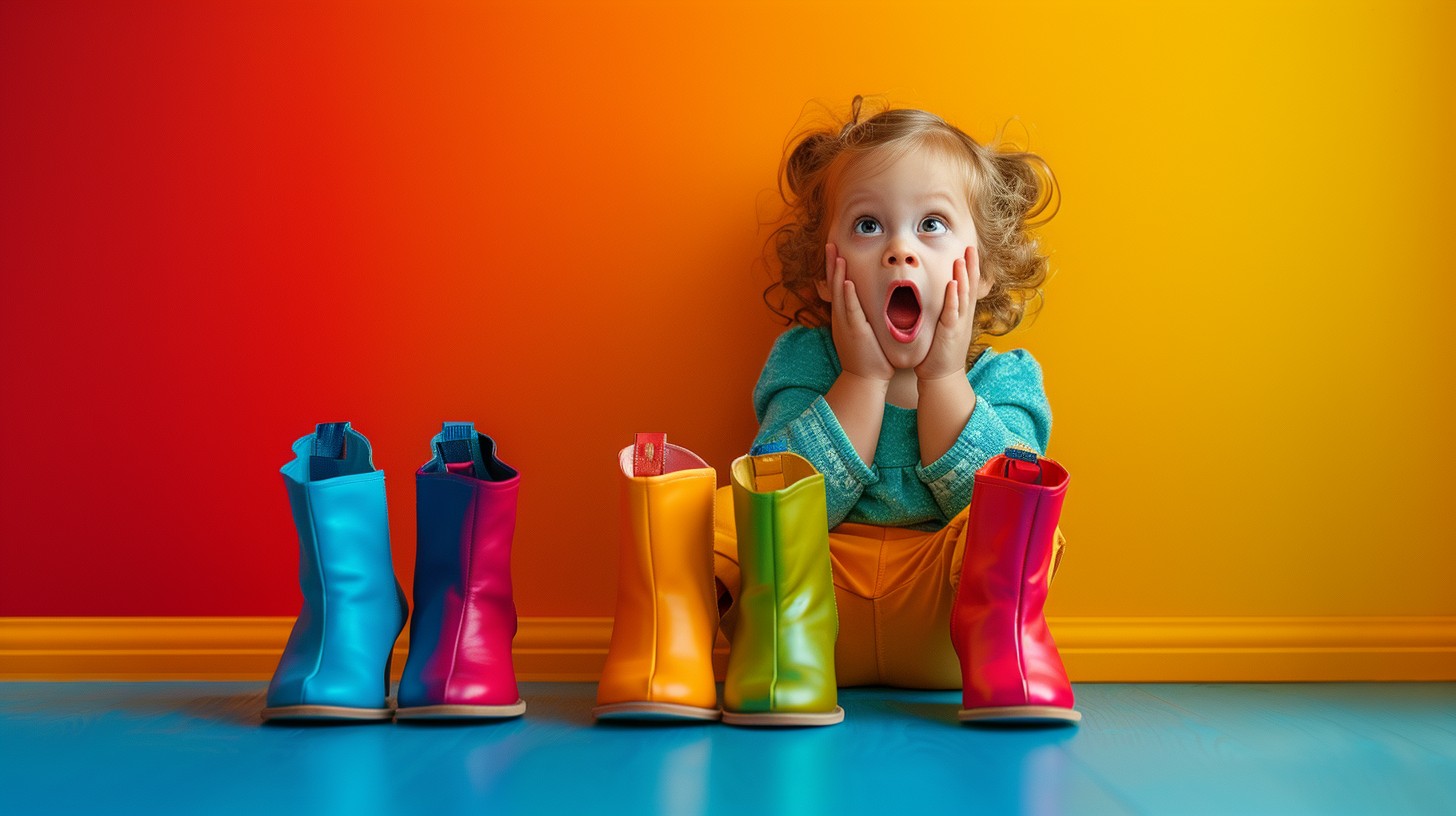 Free Colorful Boots Surprise Image - Child, Surprise, Boots | Download ...