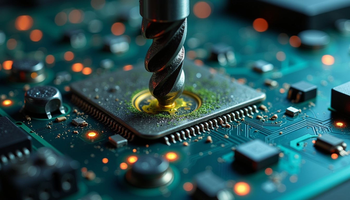 Digitizing Drilling Rig Free Drilling Digital Depths Image - Drill, Circuit, Macro | Download ...