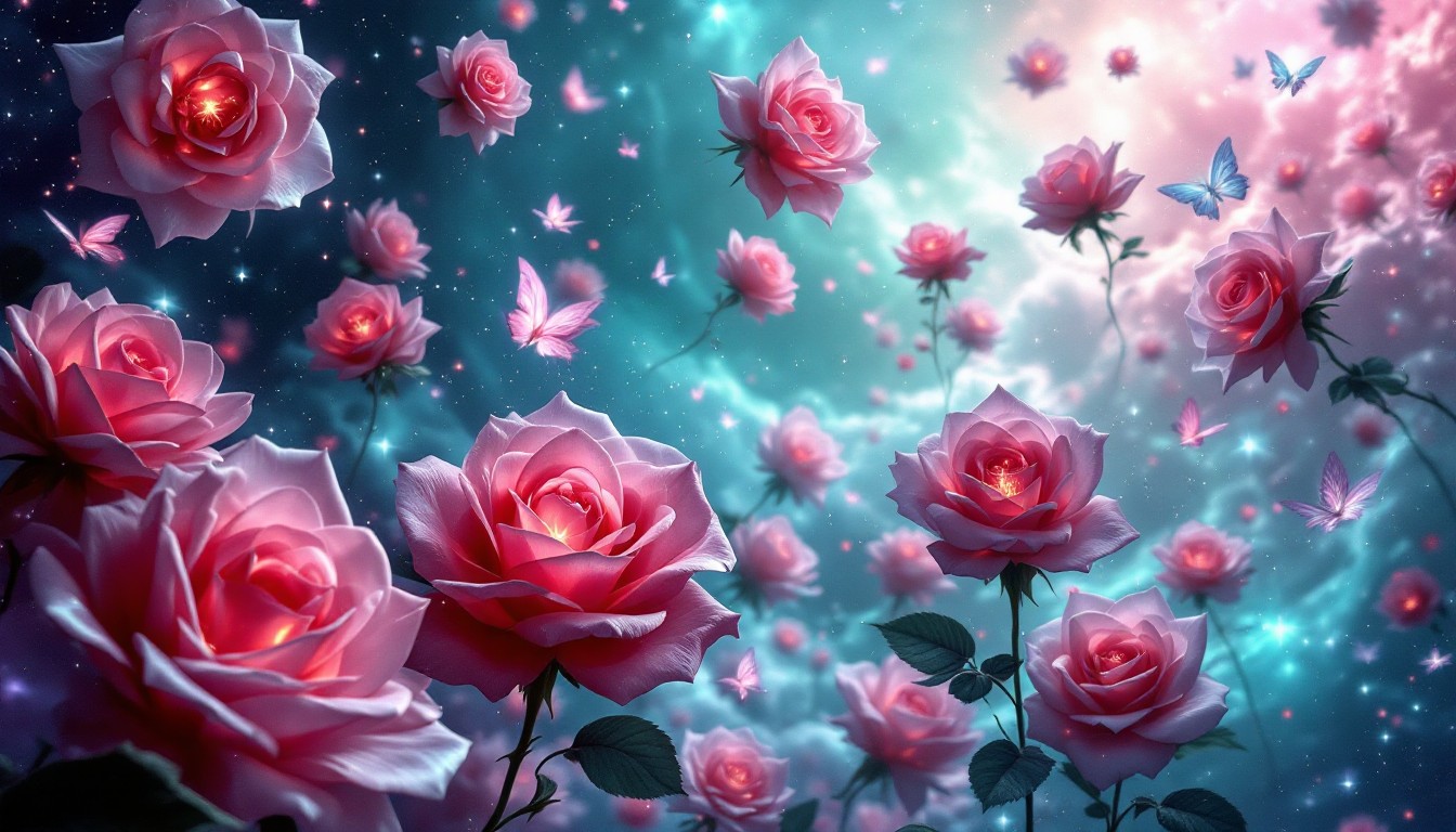 Free Ethereal Rose Dreamscape Image - Roses, Surreal, Fantasy ...