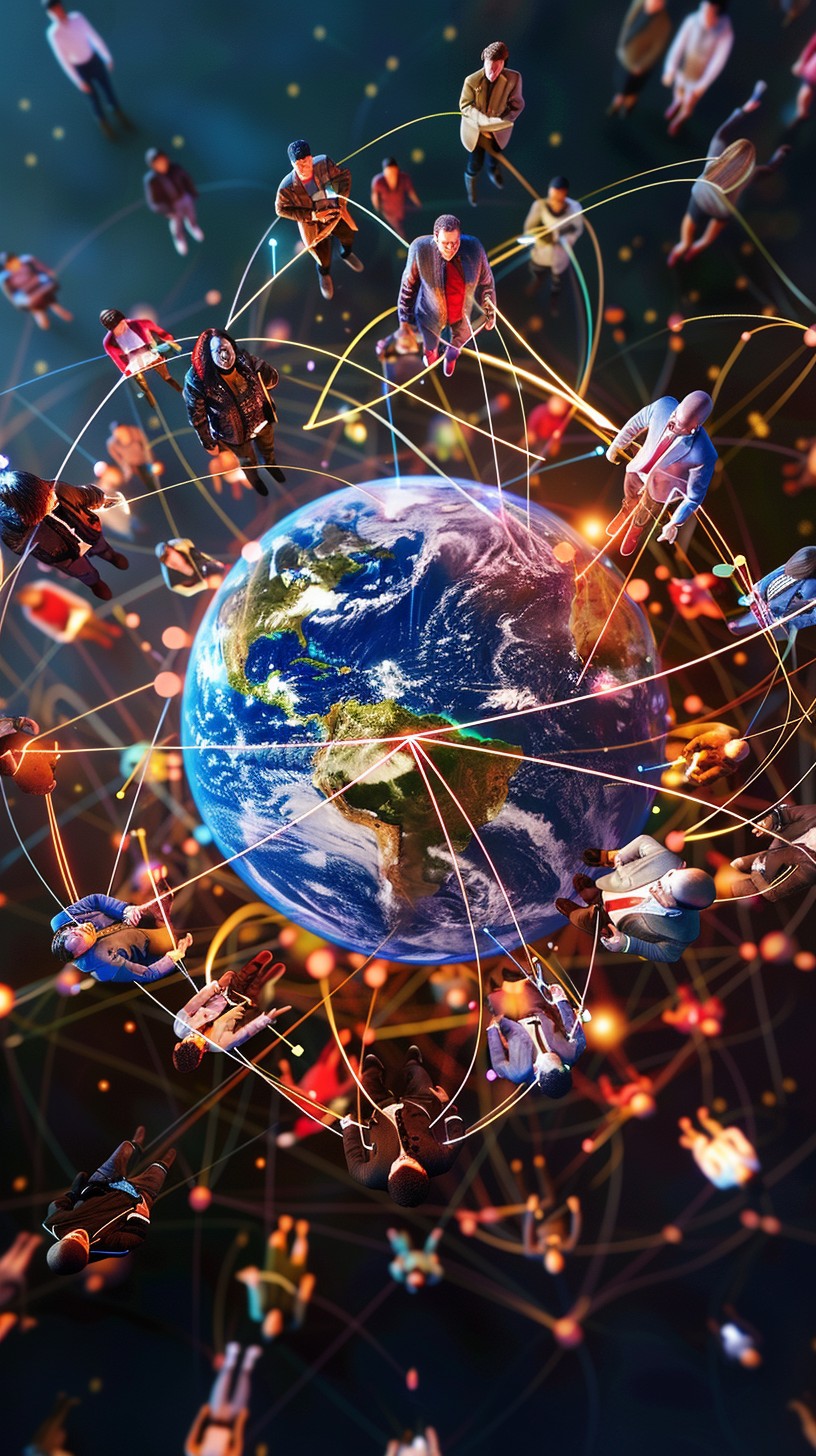 Community All Connected Free Connected Global Community Image - Global, Community, Connections ...