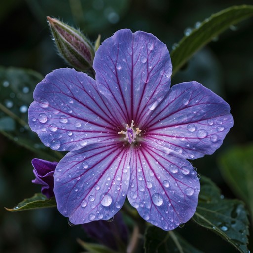 Violet Transforms Free Purple Petal Dewdrops Image - Purple, Flower, Petal | Download at ...