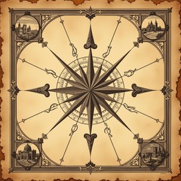 Free Vintage Compass Map Image - Compass, Navigation, Vintage ...