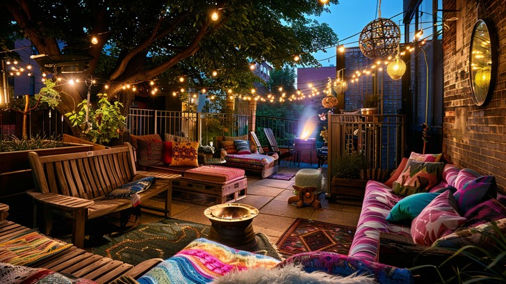 Free Cozy Evening Setup Image - Garden, Evening, Lights | Download at ...