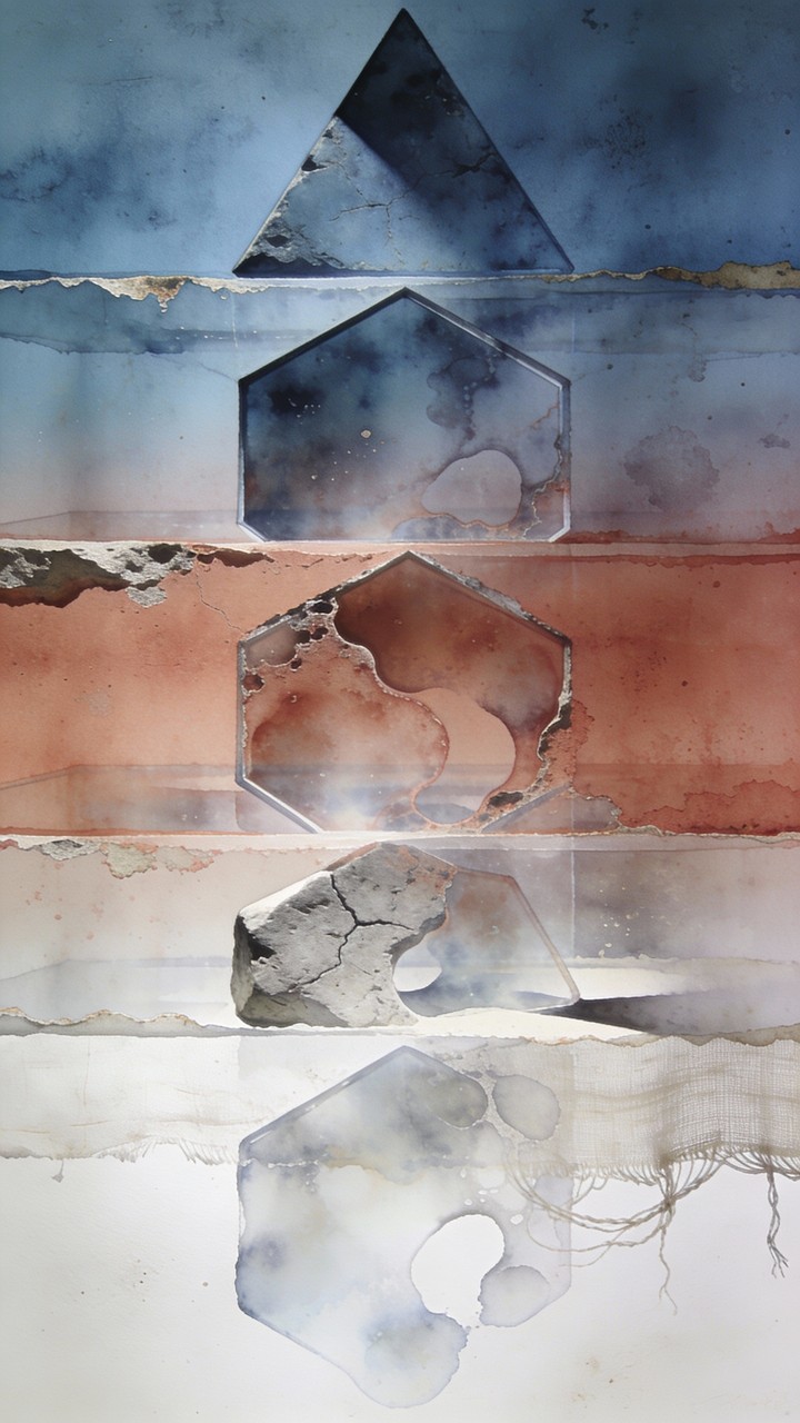 Dissolve Base Texture Free Dissolving Geometric Layers Image - Abstract, Gradient, Texture ...