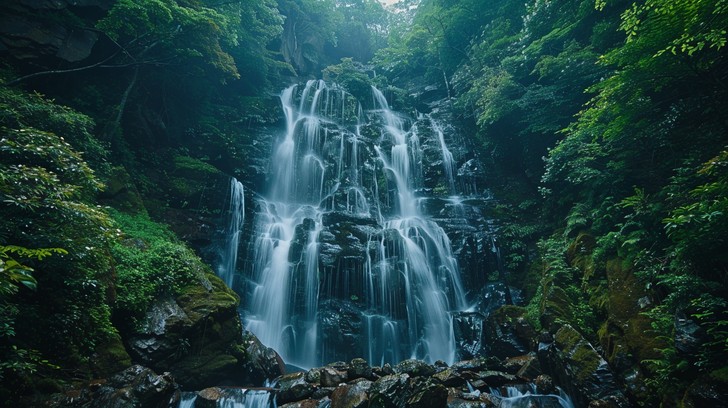 Free Rainy forest view Image - Rain, Forest, Green | Download at StockCake