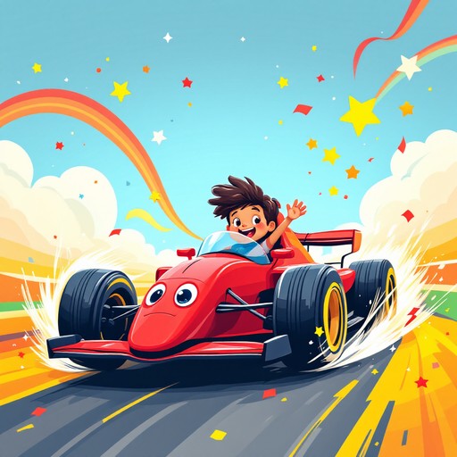 Free Red Racecar Joy Image - Race, Car, Racing | Download at StockCake