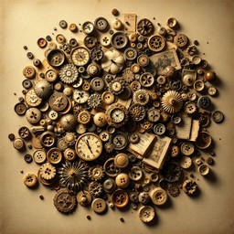 Free Vintage Button Spiral Image - Vintage, Buttons, Sepia | Download ...