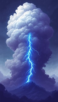 Free Lightning Strikes Night Image - Lightning, Storm, Thunder ...