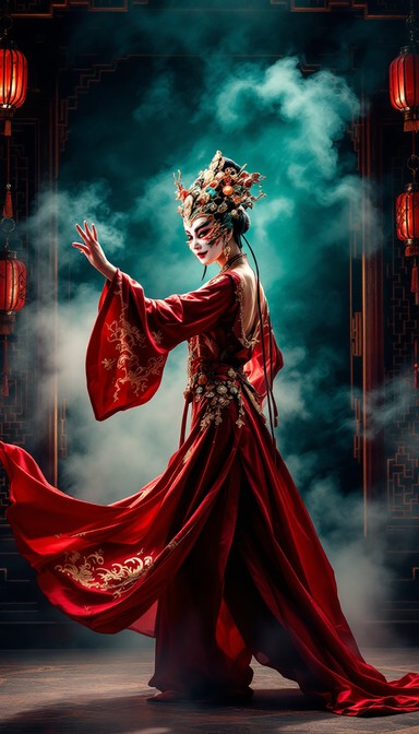 Free Crimson Opera Performer Image - Performer, Opera, Dance | Download ...