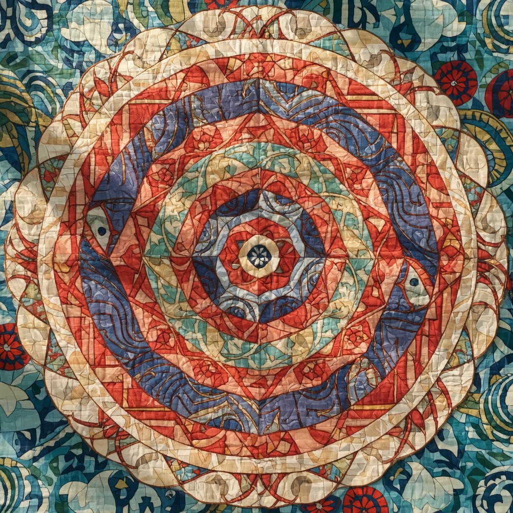 Free Radiant Pattern Fusion Photo - Mandala, Geometric, Concentric ...