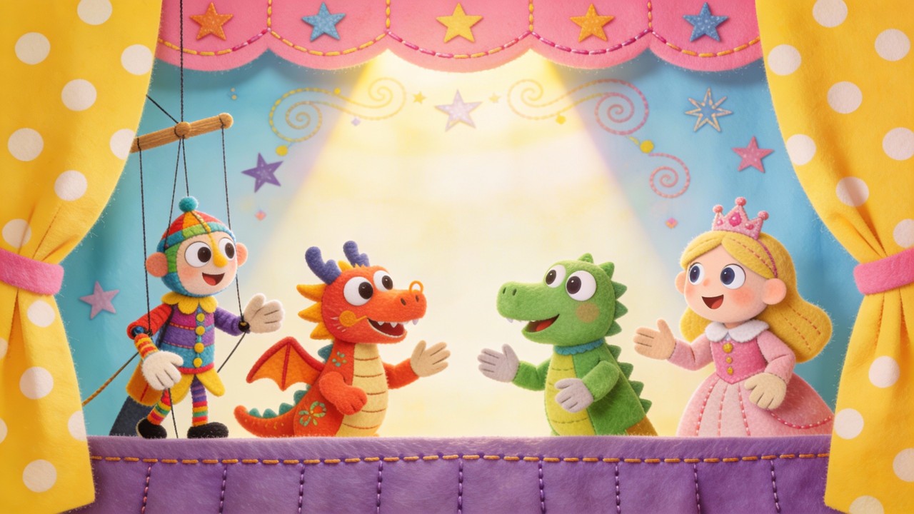 Free Puppet Theater Magic Image - Puppets, Theater, Stage | Download at ...