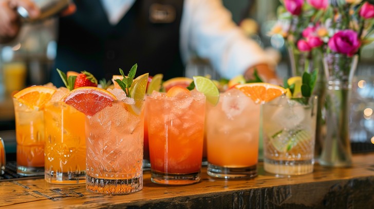 Free Colorful cocktail lineup Image - Bar, Bartender, Colorful ...