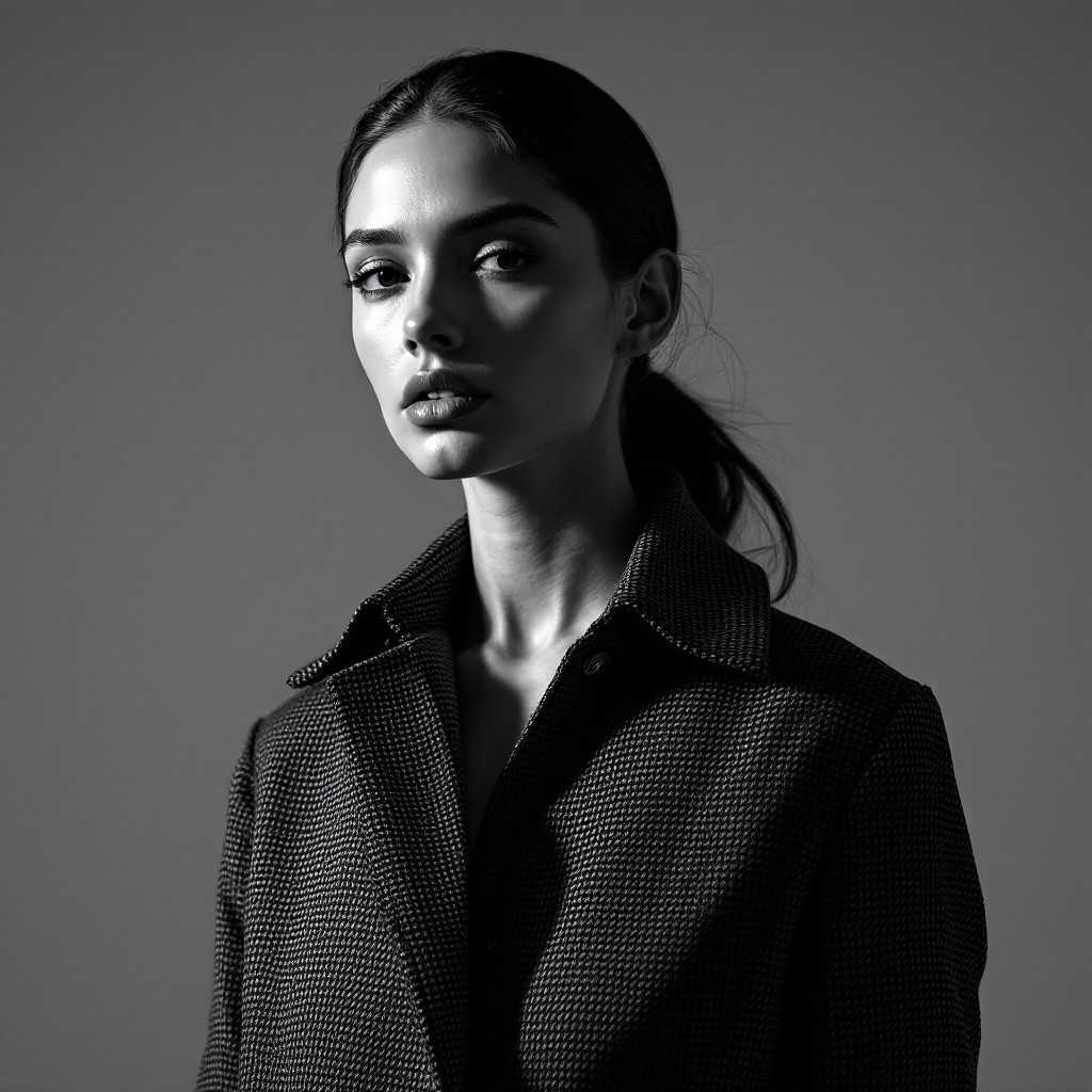 Free Dramatic Shadow Portrait Image - Minimal, Monochrome, Portrait ...