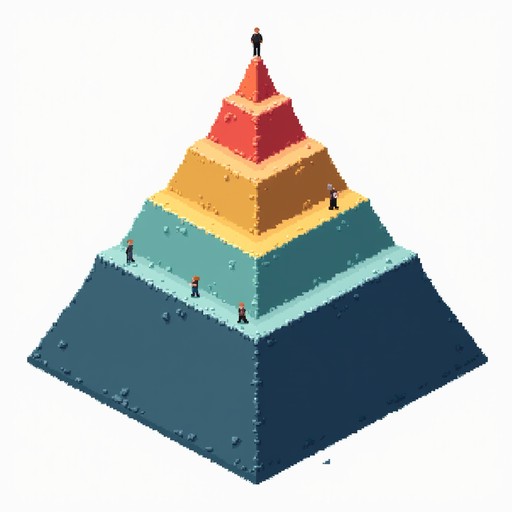 Download Colorful Hierarchical Visualization Image - Art, Pyramid ...