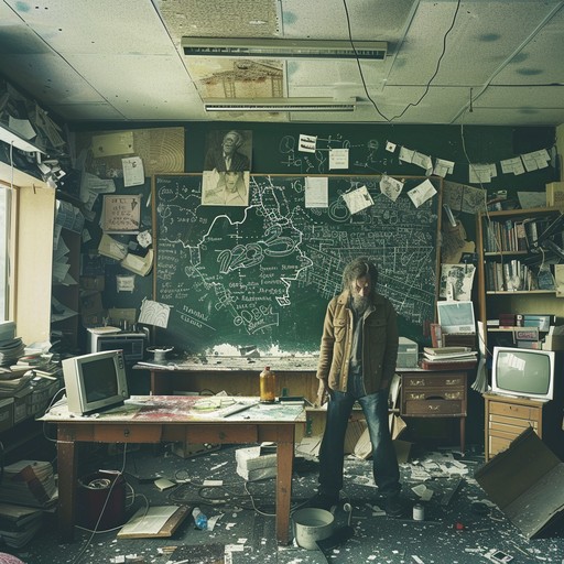 Disarray Study Room Free Chaotic Office Scene Image - Office, Cluttered, Man | Download at ...