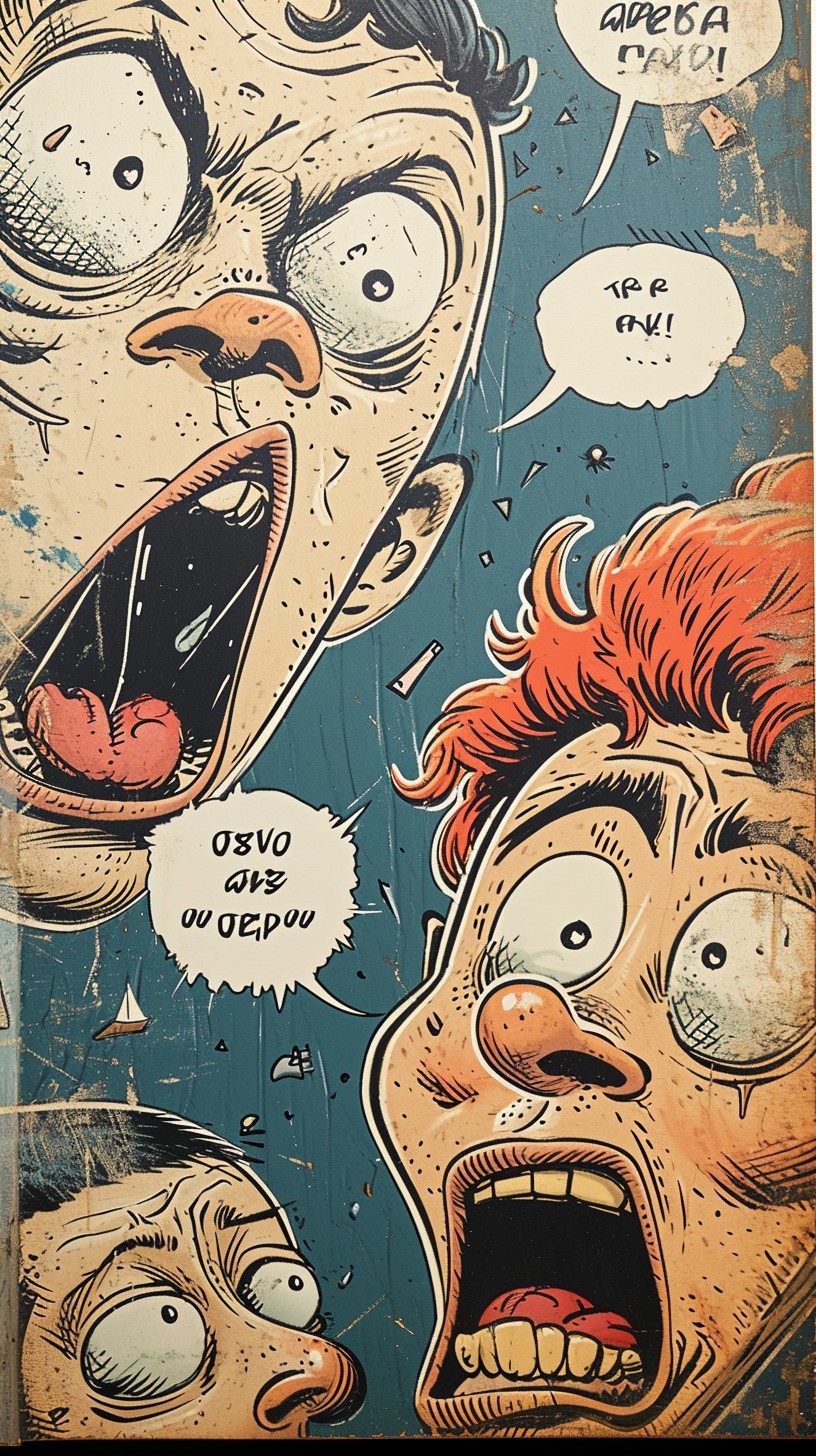 Free Comic Art Panic Image - Comic, Art, Illustration | Download at ...
