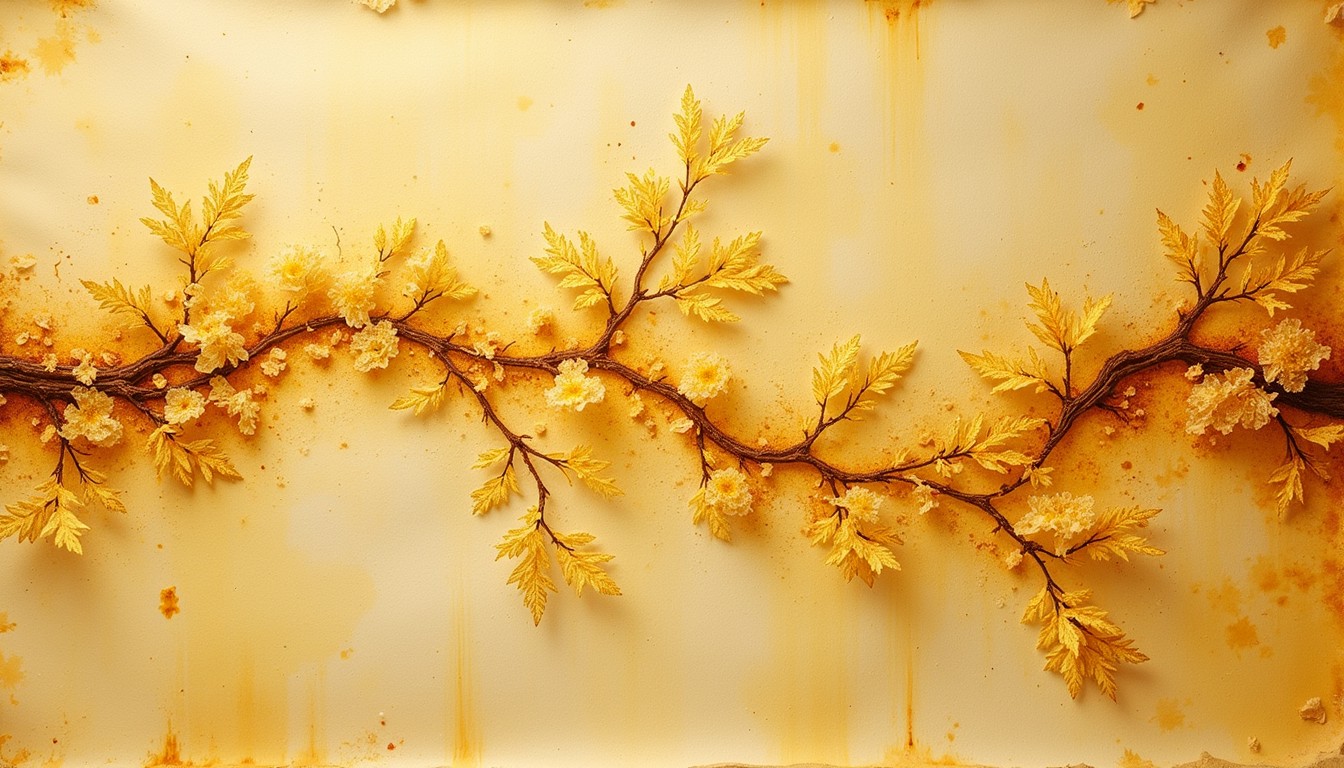 Braching Pattern Free Golden branching patterns Image - Amber, Crystalline, Dendritic ...