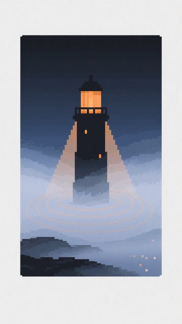 Free Beacon In Mist Image | Download at StockCake