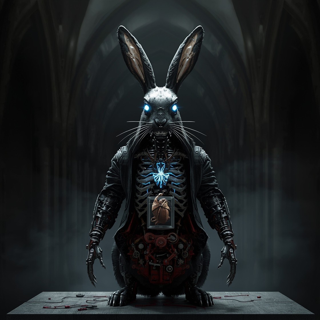 Download Cybernetic Gothic Rabbit Image - Cybernetic, Rabbit ...