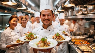 Free Chefs Presenting Dishes Image - Chefs, Kitchen, Gourmet | Download ...