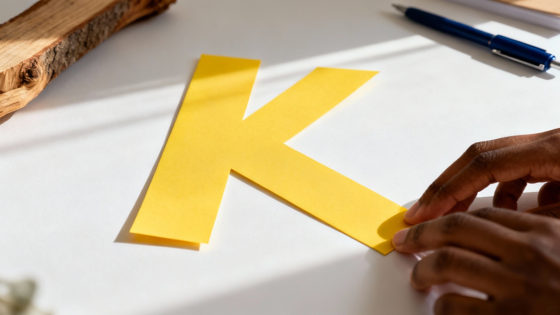 Yellow Can Red Lettering Free Yellow Letter Crafting Image - Yellow, Letter, Typography ...