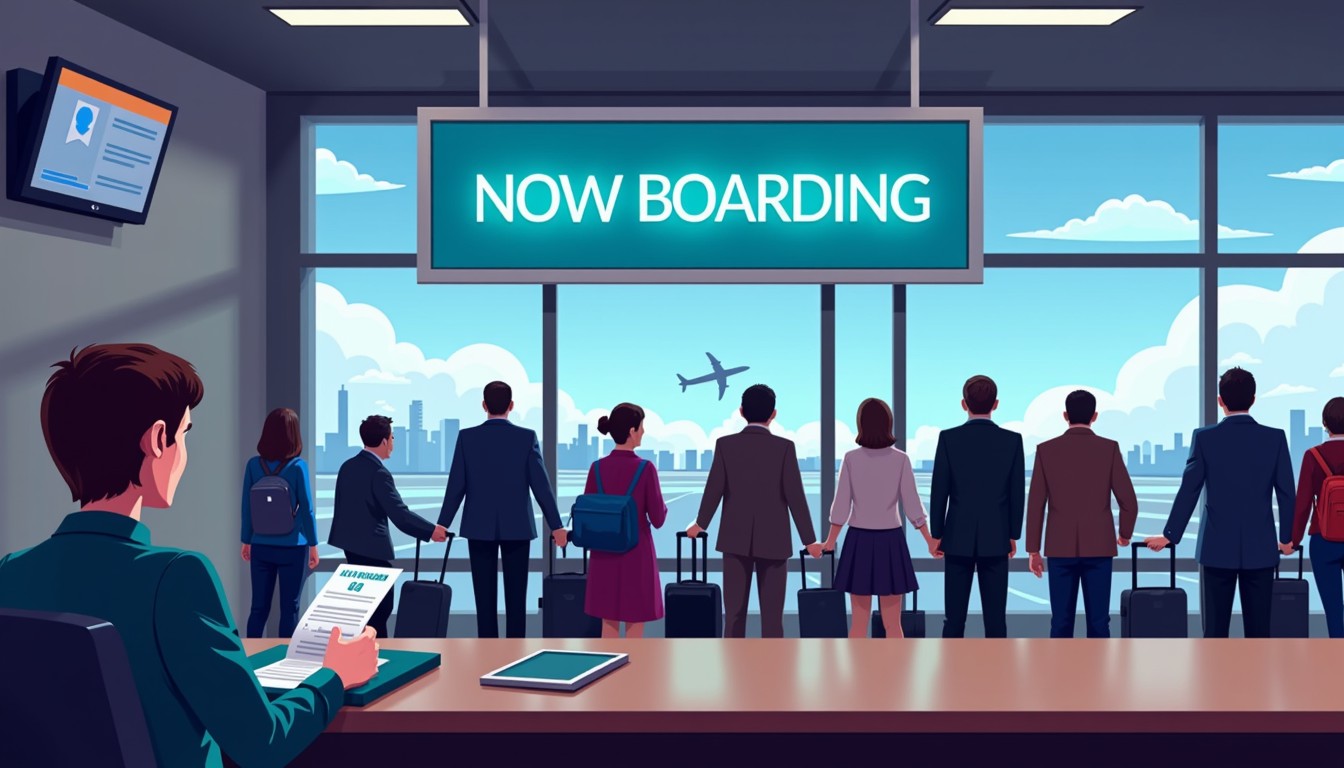 Free Terminal Boarding Moment Image - Airport, Boarding, Terminal ...